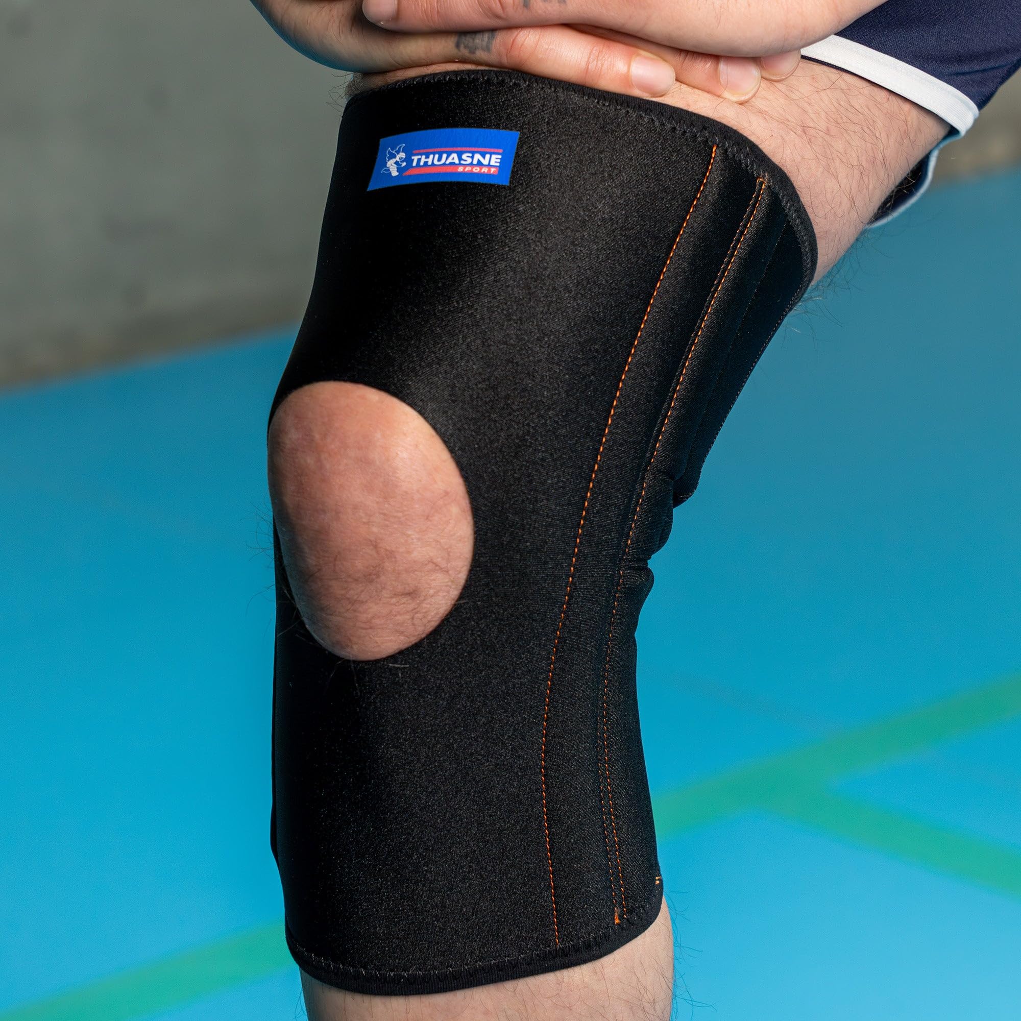 Thuasne Sport - Ginocchiera con Stecche, Unisex, da Adulto