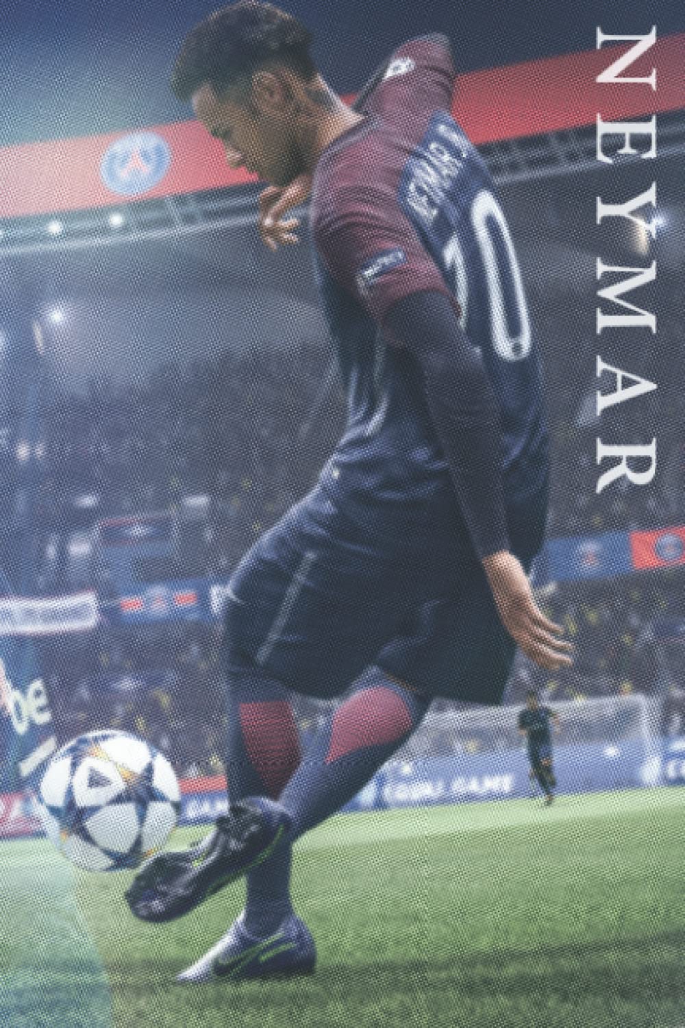 Neymar Notebook: Lined Pages Notebook Small Size 6x9 inches / 110 pages / Original Design For Cover And Pages / It Can Be Used As A Notebook, Journal, Diary, or Composition Book.