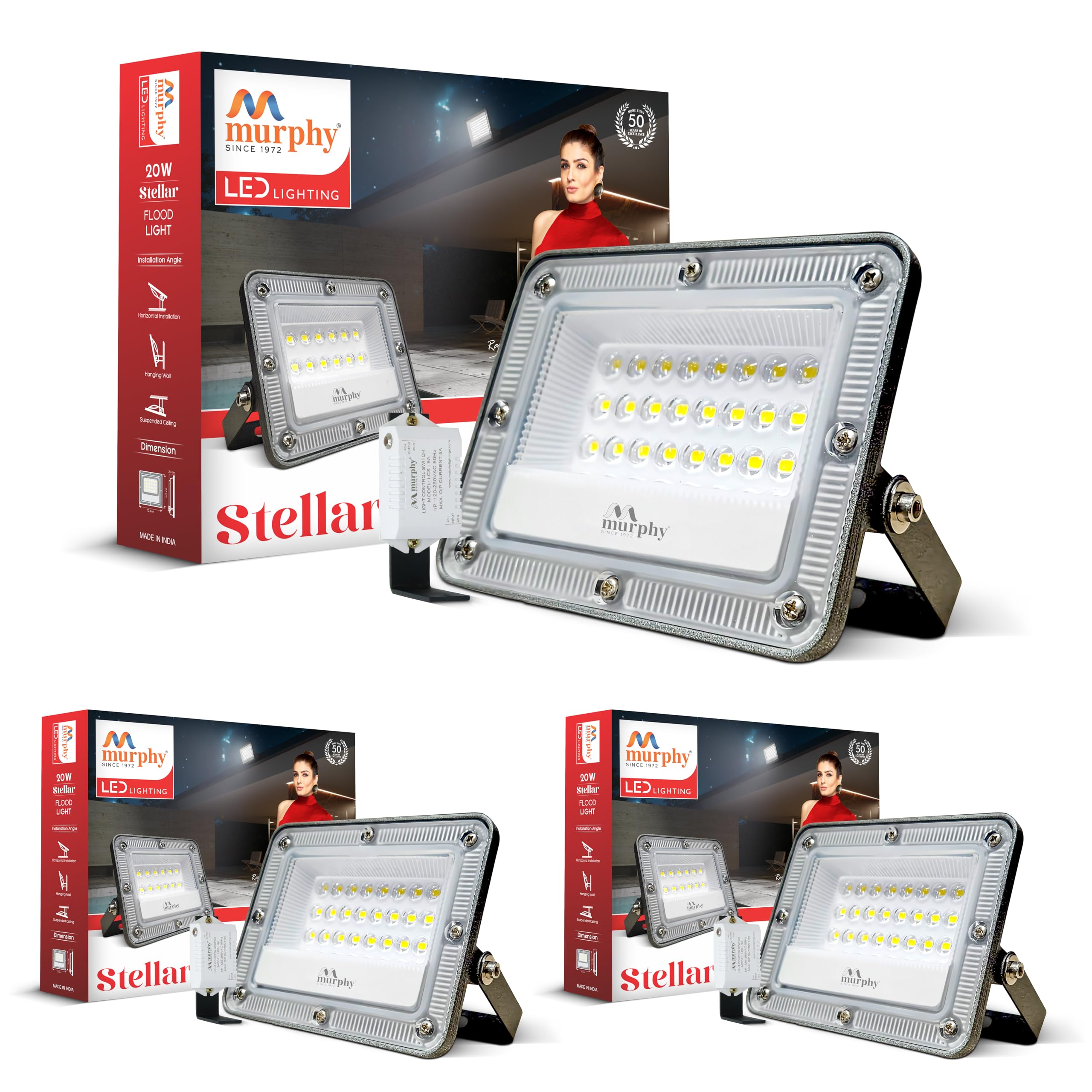 Murphy Stellar LED Flood Light - Day-Night Sensor -9