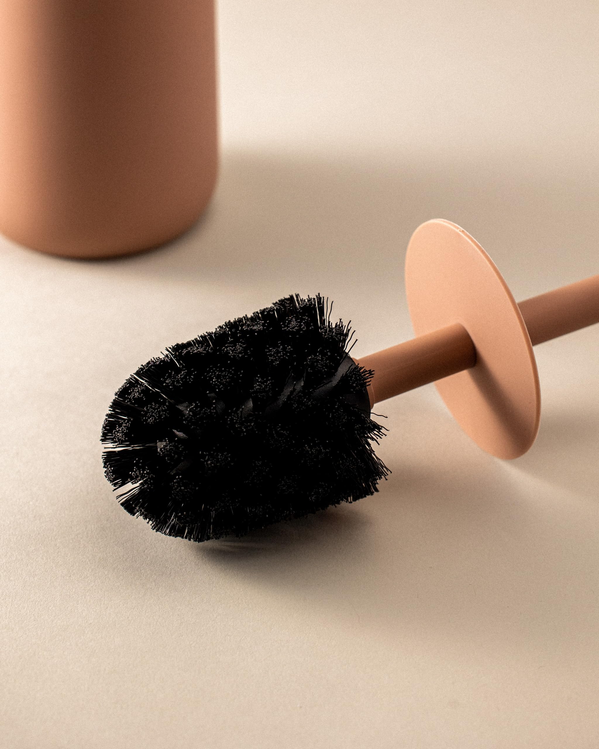 COSMIC Brosse de Toilette, Collection Saona, Couleur Negro, 36 x 9,5 x 9,5 cm