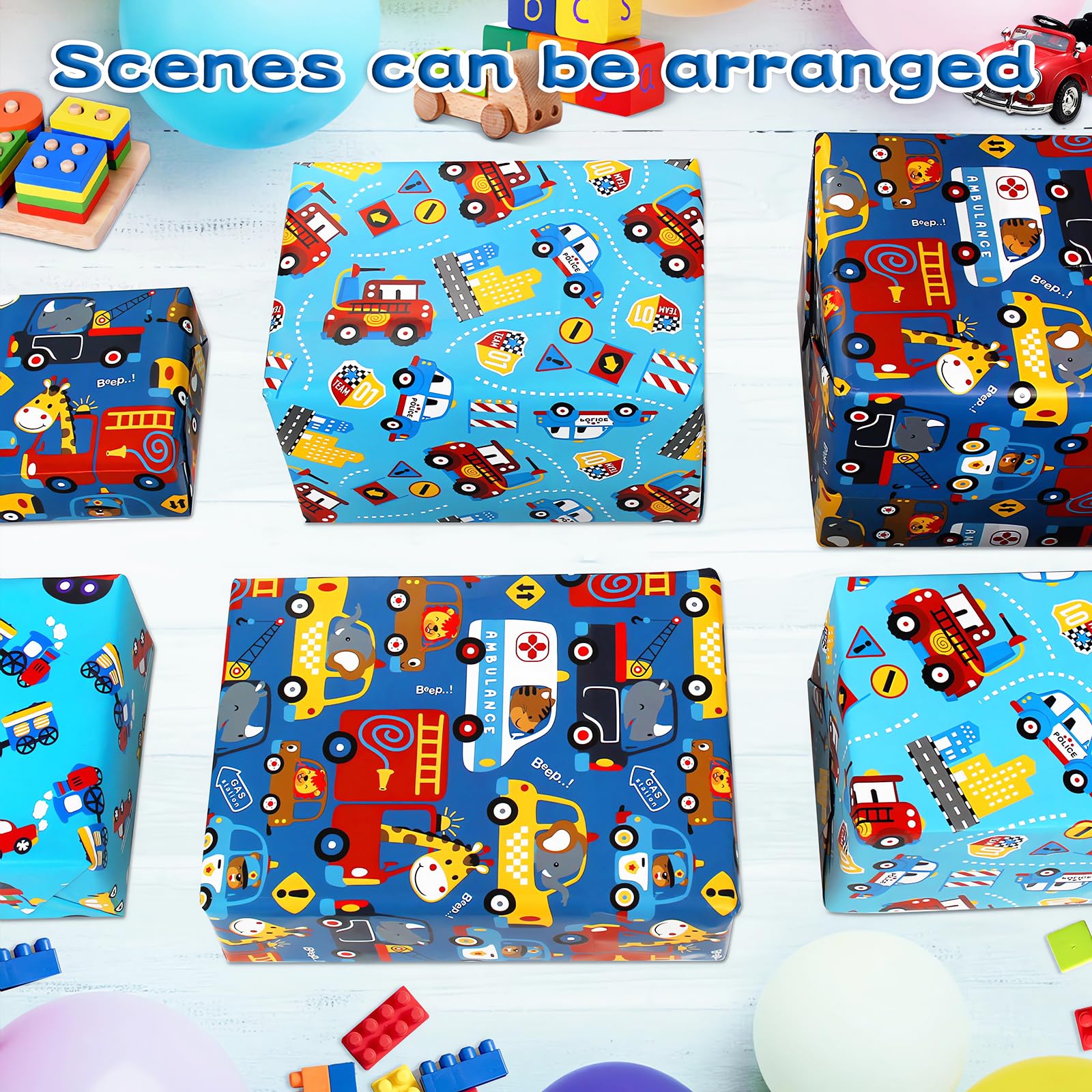 Kinder Aufkleber Fahrzeuge -Set Feuerwehr \u0026 Fahrzeuge - 6-tlg. Aufkleber  Für Kinder - Geburtstagsgeschenk Mauder-Verlag Sticker, image size:1600x1600