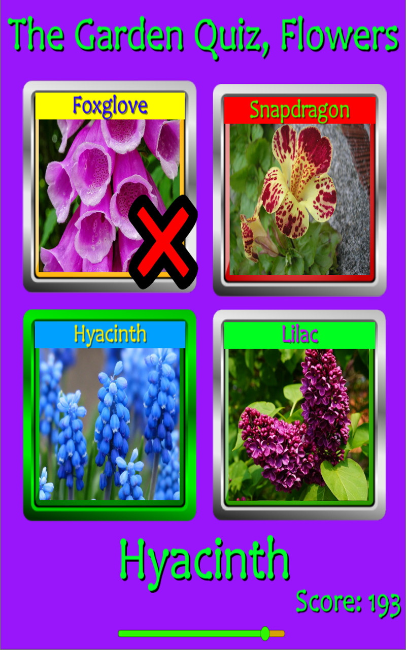 The Garden Quiz Flowers for Android