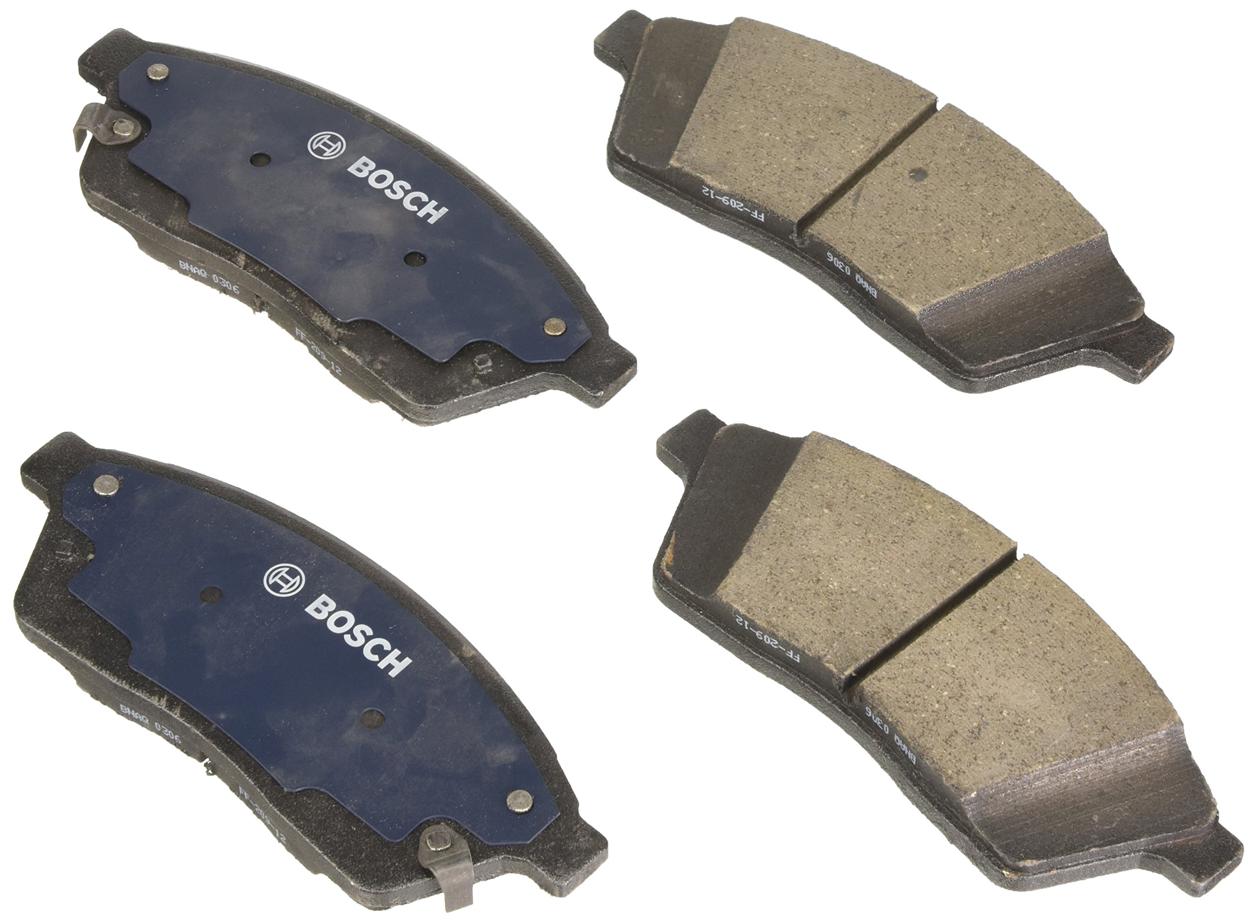 BOSCH BC1422 QuietCast Premium Ceramic Disc Brake Pad Set - Compatible with Select Cadillac SRX; Saab 9-4X; FRONT