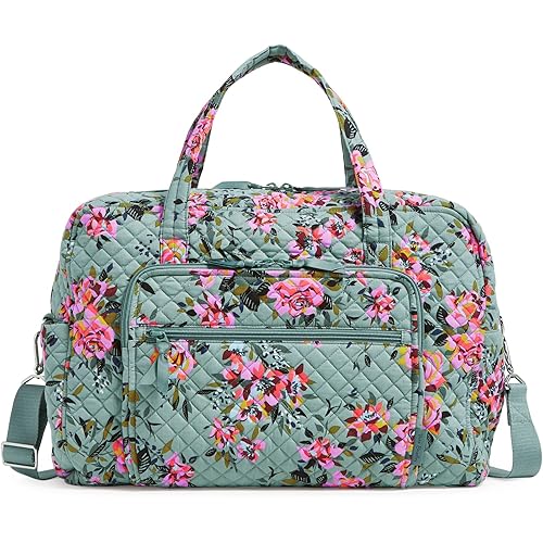 Vera Bradley Women's Cotton Weekender Travel Bag
