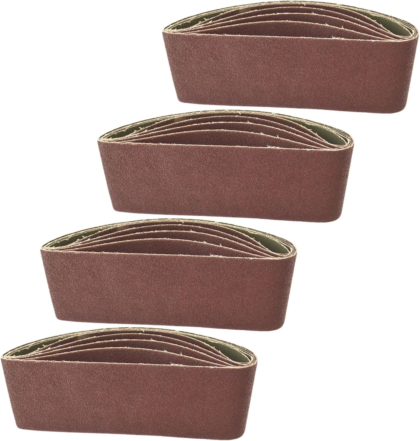 Belt Power Finger File Sander Abrasive Sanding Belts 457mm x 75mm 60 Grit 20 PK