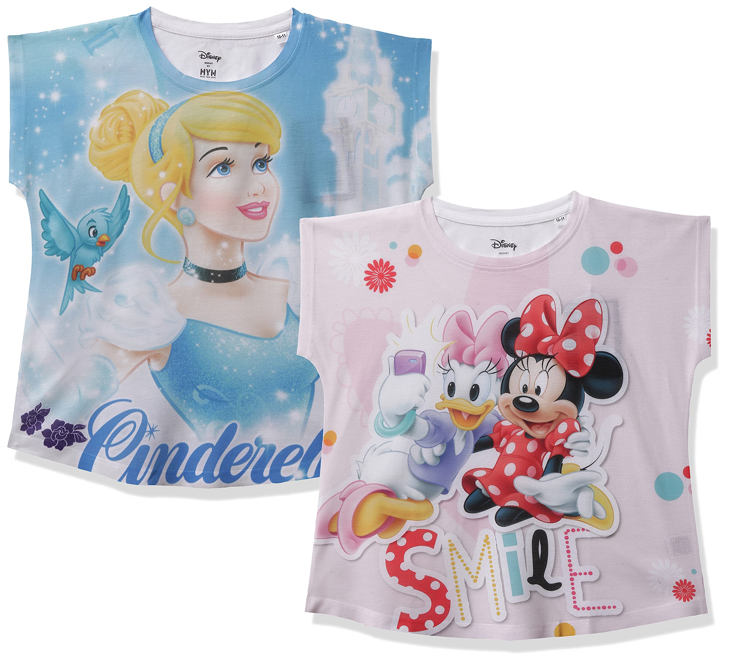 Minnie by Wear Your MindGirl's Regular Fit T-Shirt