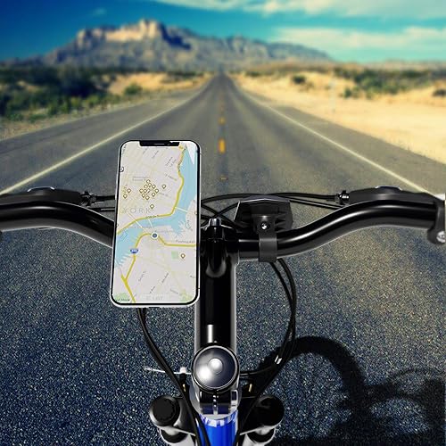 Miniatura 6 de TechMatte - Soporte universal para bicicleta para manillar ajustable para cualquier teléfono incluyendo iPhone X, 8, 8 Plus Galaxy S9, S9 Plus, S8,