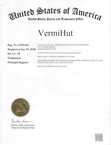Miniatura 6 de U.S.Made VermiHut Plus - Contenedor de compostaje (verde)