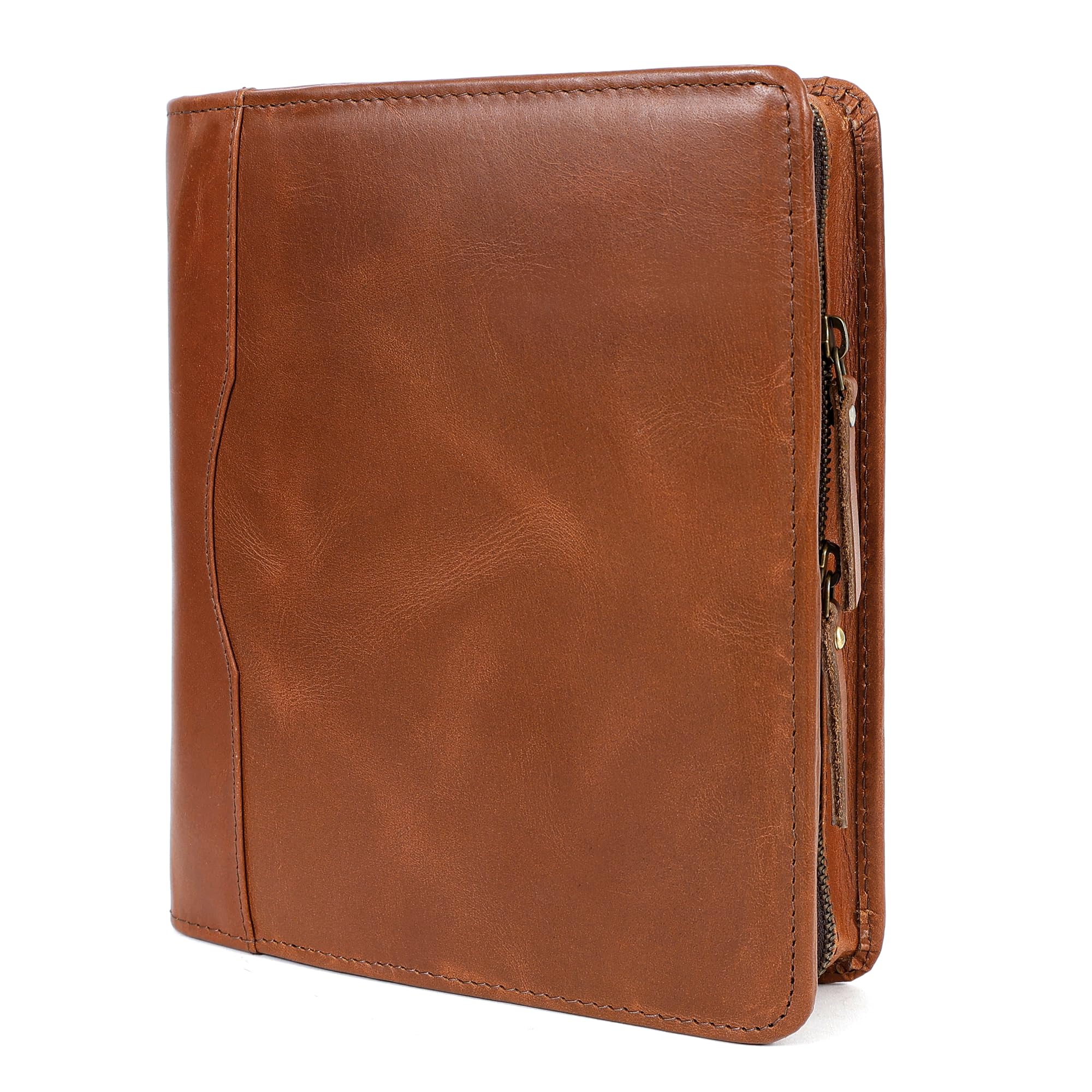 Leather Portfolio for Men A5 Leather Padfolio