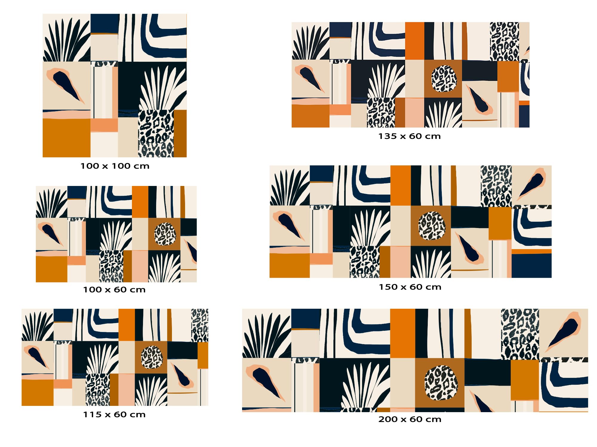 Oedim Cabecero Cama PVC Estampados Diferentes, 135x60cm,Cabecero Ligero, Elegante, Resistente y Económico
