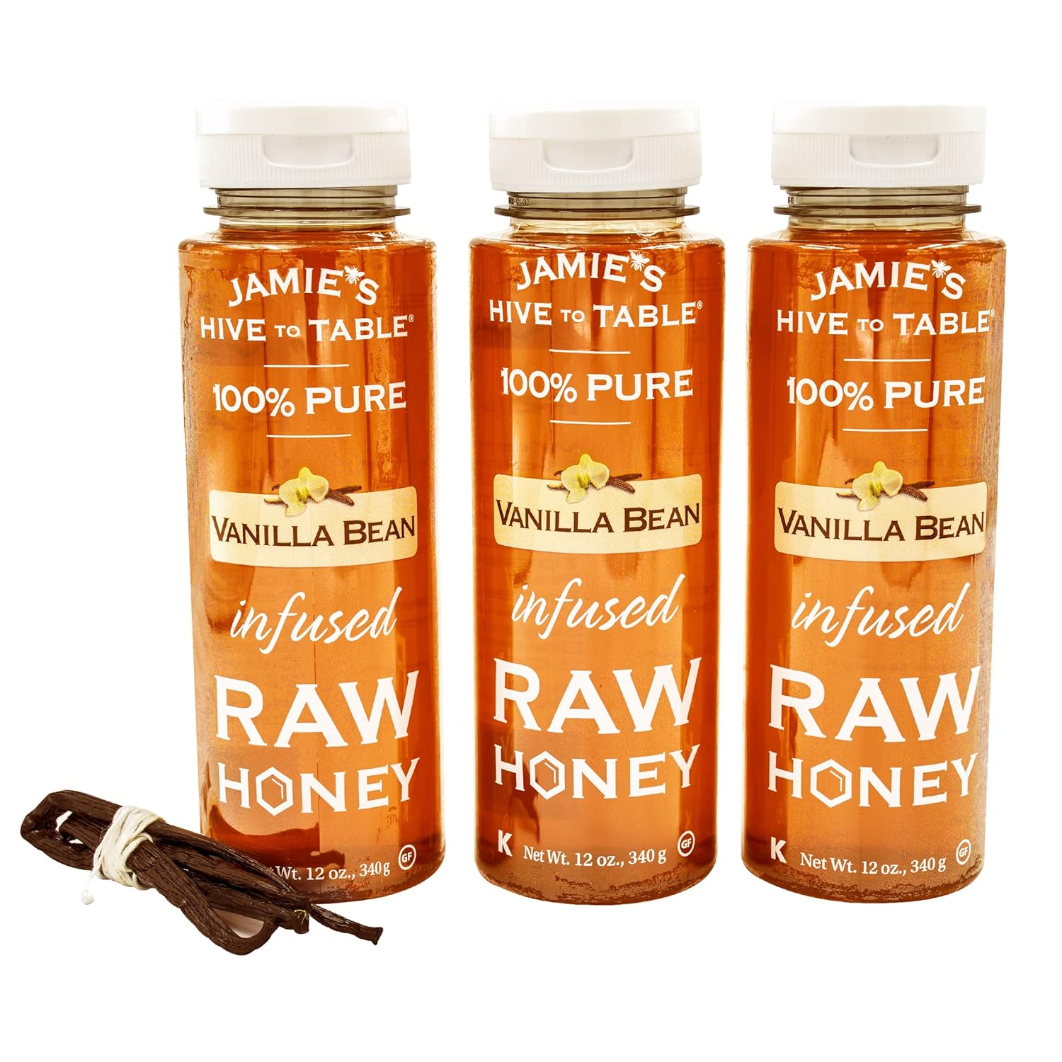 Jamie's Hive to Table, Local Pure Raw & Unfiltered Vanilla
