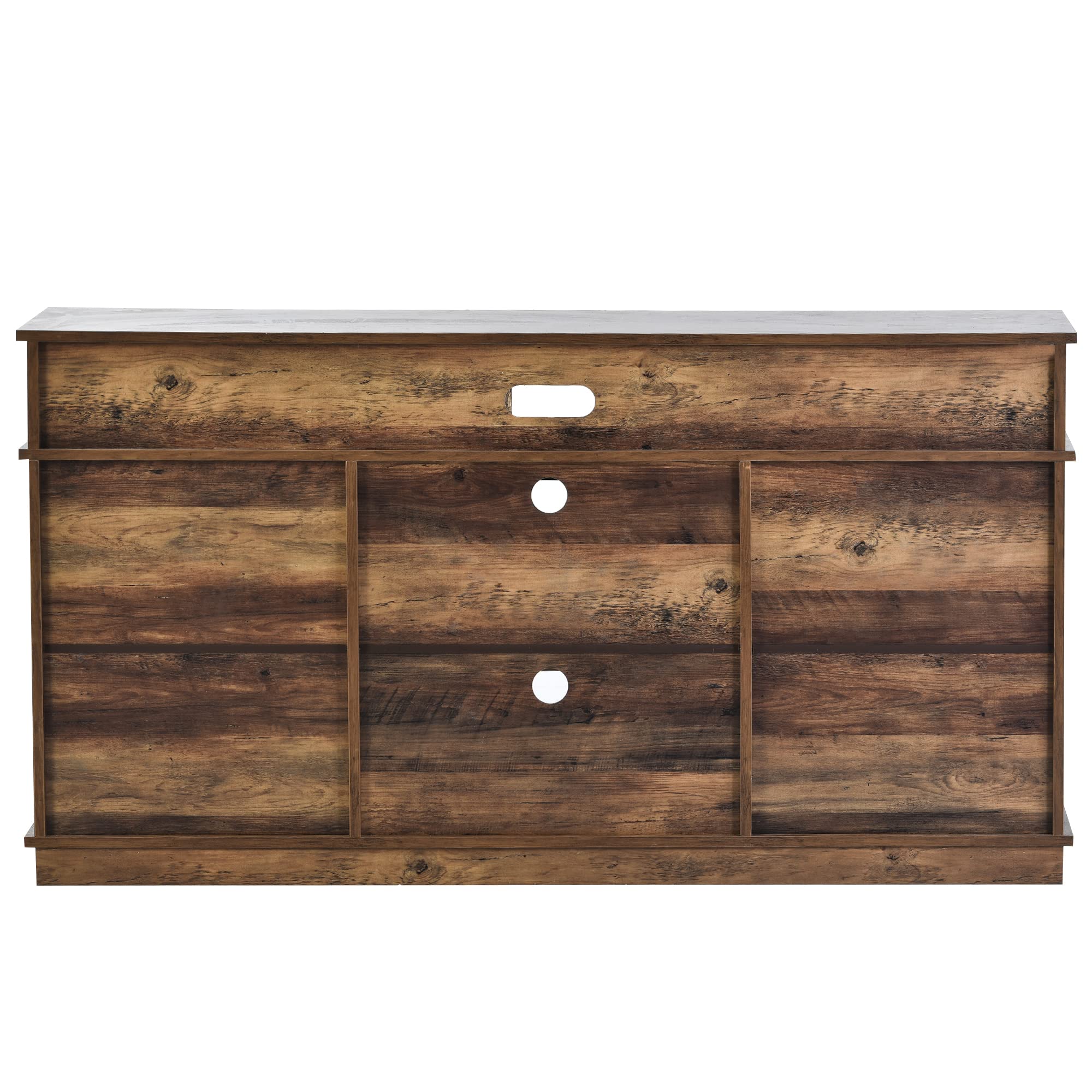 sogesfurniture Mobile da cucina, mobile TV, con porta scorrevole, per cucina, soggiorno, studio, stile industriale, 148 x 40 x 78 cm