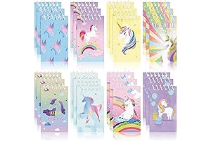 Mini Unicorn Notebooks for Girls