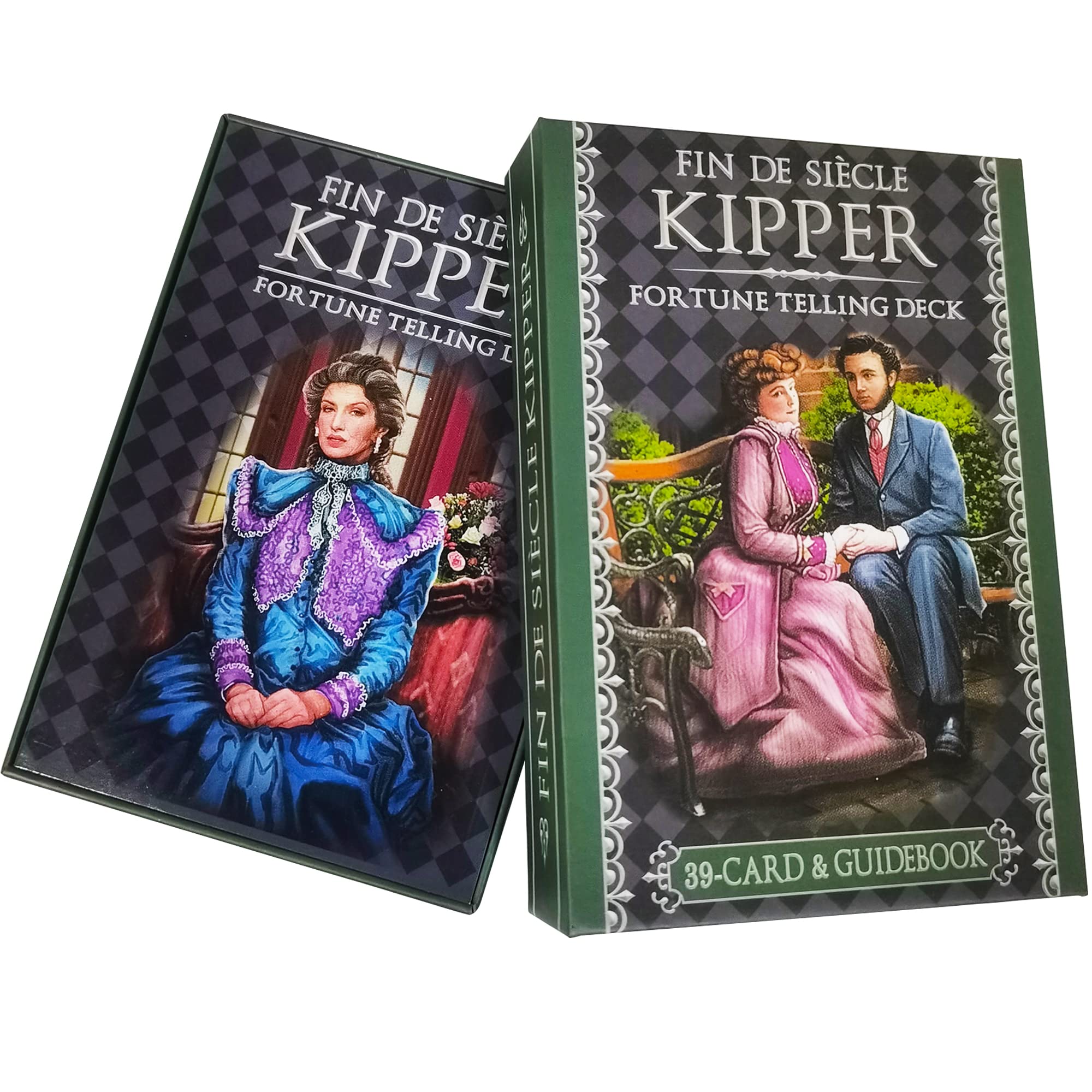 Buy GZXINKE Fin De Siècle Kipper Tarot Deck with Guide Book,Kipper