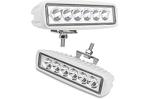 Flounder Gigging, Underwater 12W LED Spreader Underwater