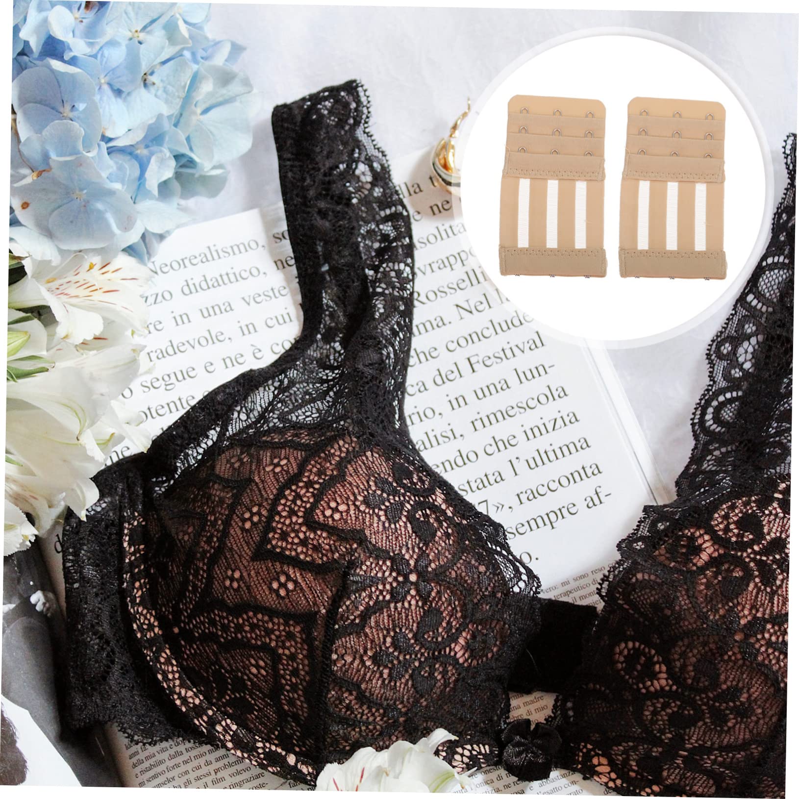 GALPADA 50stücke Verlängerungen Für Damen Premium Unterwäsche Zubehör Mit Edelstahl-Clips Für Mehr Komfort Und Flexibilität Beim Tragen Von BHS