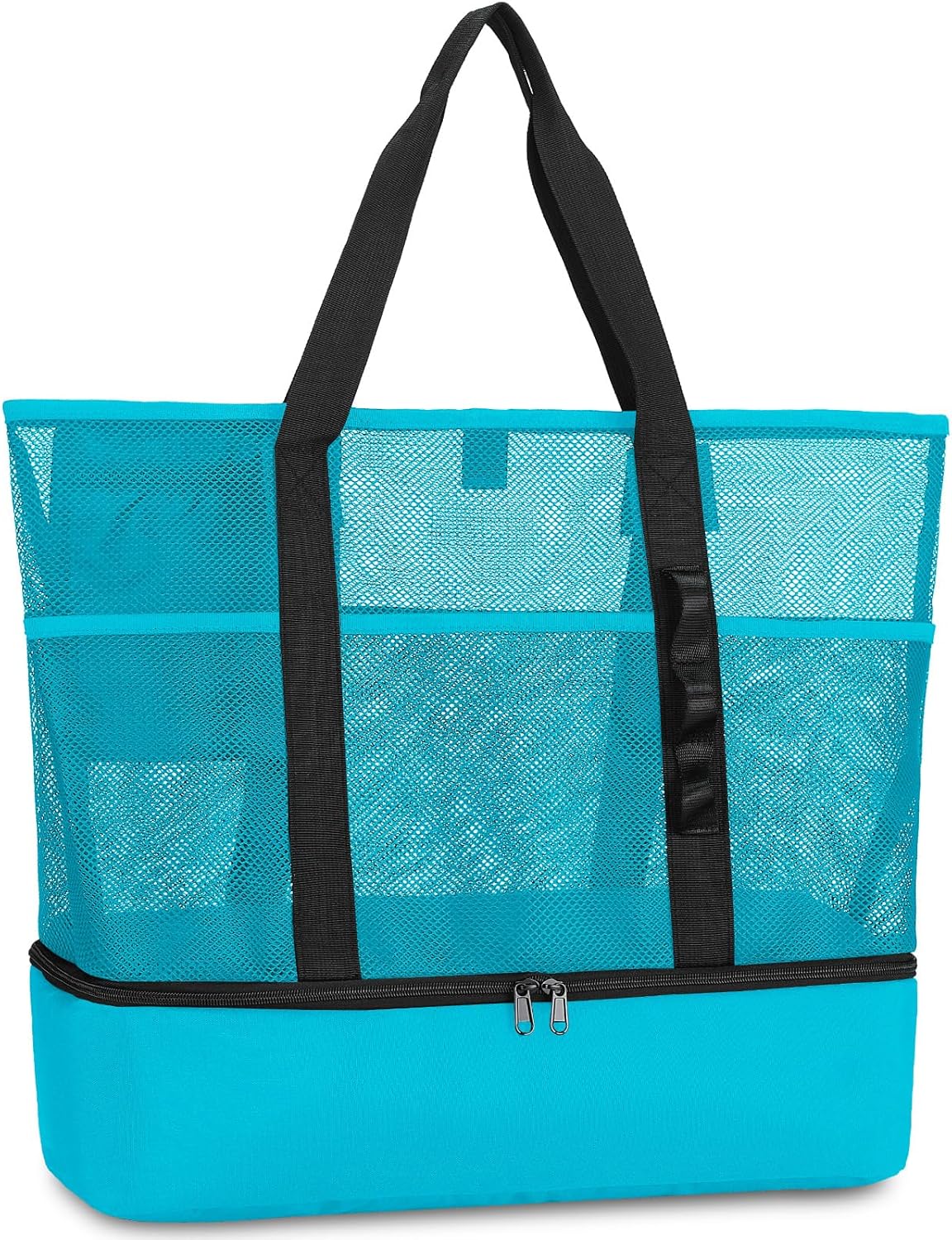 UYLIA Beach Bag with Cooler,Mesh Beach Bags for Women