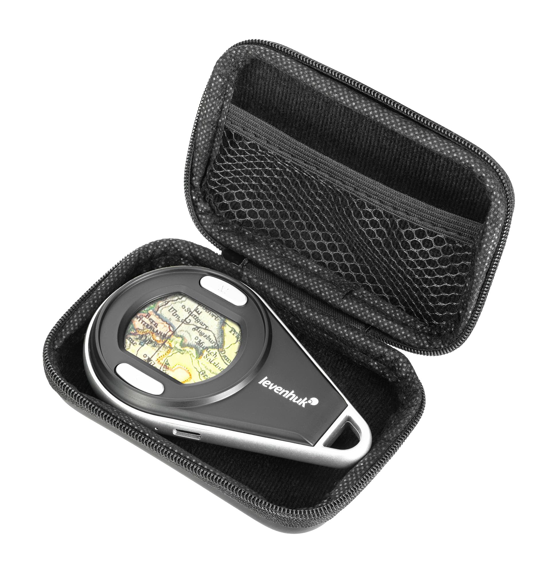 Levenhuk Ergo 10 Digitale Lupe mit LCD Display 5x/9x/14x UV LED