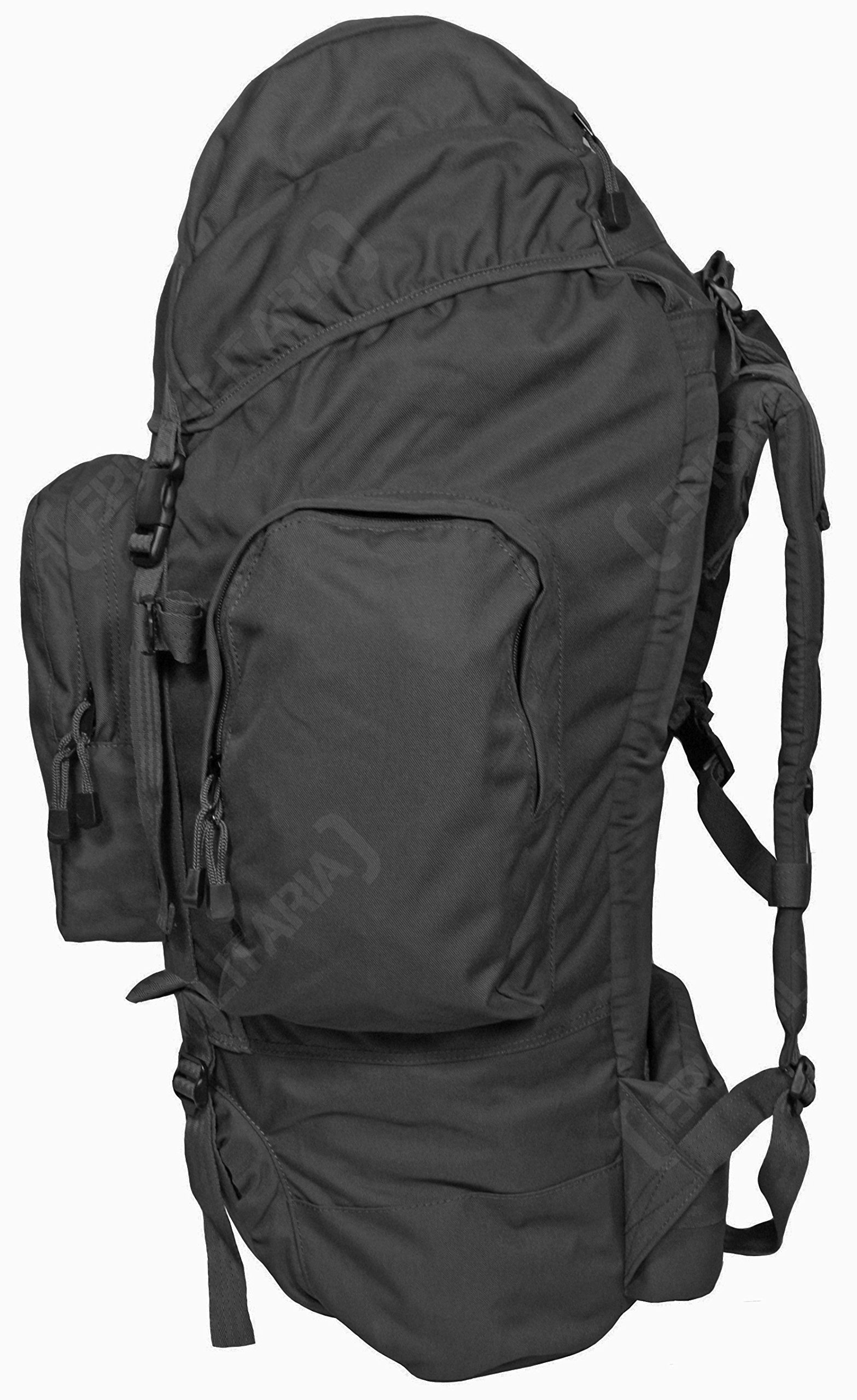Mil-Tec Recom plecak (88 l) • duży plecak Bundeswehry z aluminiową ramą • wodoodporny plecak turystyczny • plecak trekkingowy z pokrowcem przeciwdeszczowym • plecak podróżny na wielodniowe wycieczki i