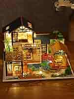 にゃん　ミニチュアハウス和風 にゃん ミニチュアハウス和風 にゃん ミニチュアハウス和風