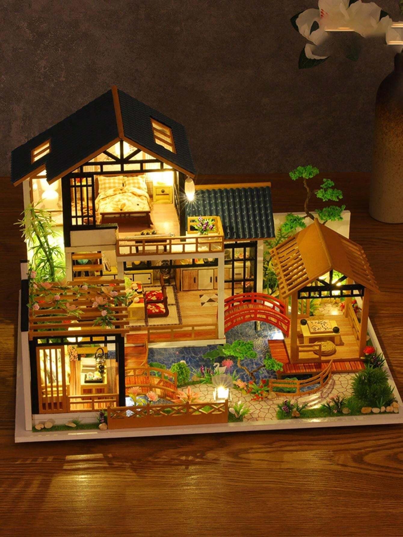 ミニチュアハウス　ハンドメイド　和居酒屋ドールハウスコンコンブル ミニチュアハウス ハンドメイド 和居酒屋ドールハウスコンコンブル