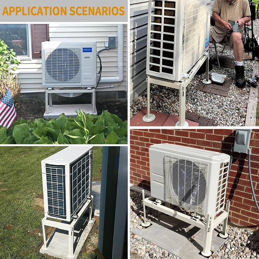 Amazon.com: Yarssihha Mini Split Ground Stand for 9000-24000