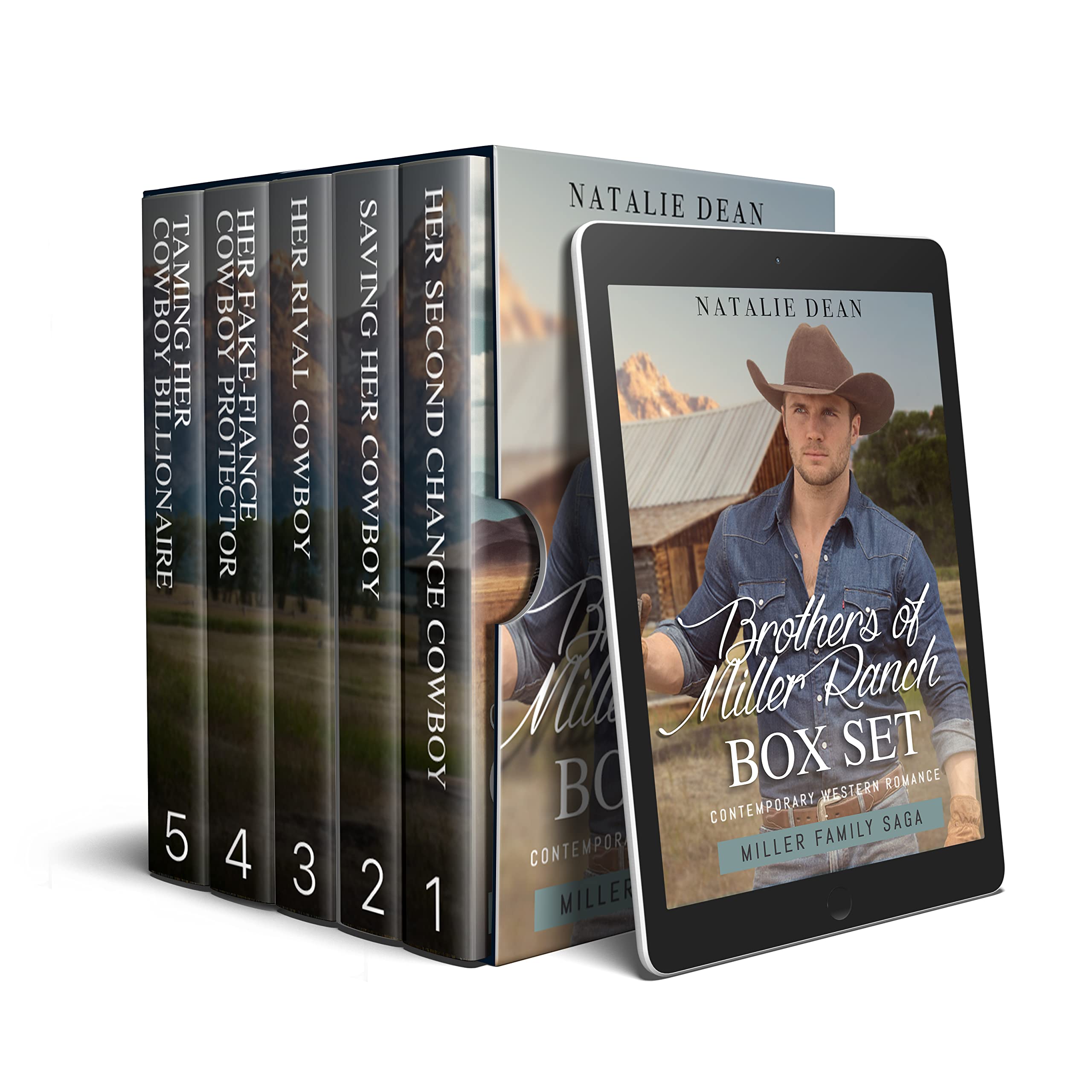 Brothers of Miller Ranch Box Set: Contemporary Western Romance (Miller Family Saga Book 1)
