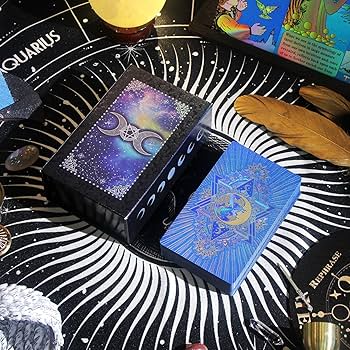 Amazon.co.jp: Pzuryhg タロットカード、80枚のオリジナル初心者