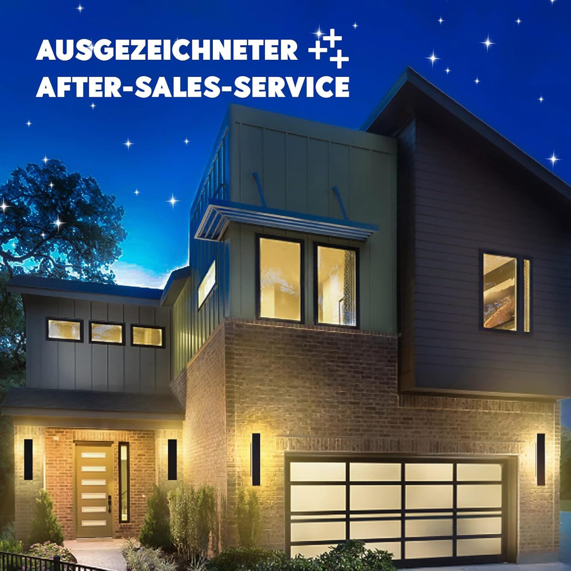 LED Wandleuchte Aussen/Innen Lang Wandlampe Anthrazit, Ip67 Wasserdicht Außenwandleuchten Aluminiumlegierung Schwarz Außenleuchte Terrasse Wandleuchte Für Gärten, Villa , Warmes Licht,115*5cm,28w