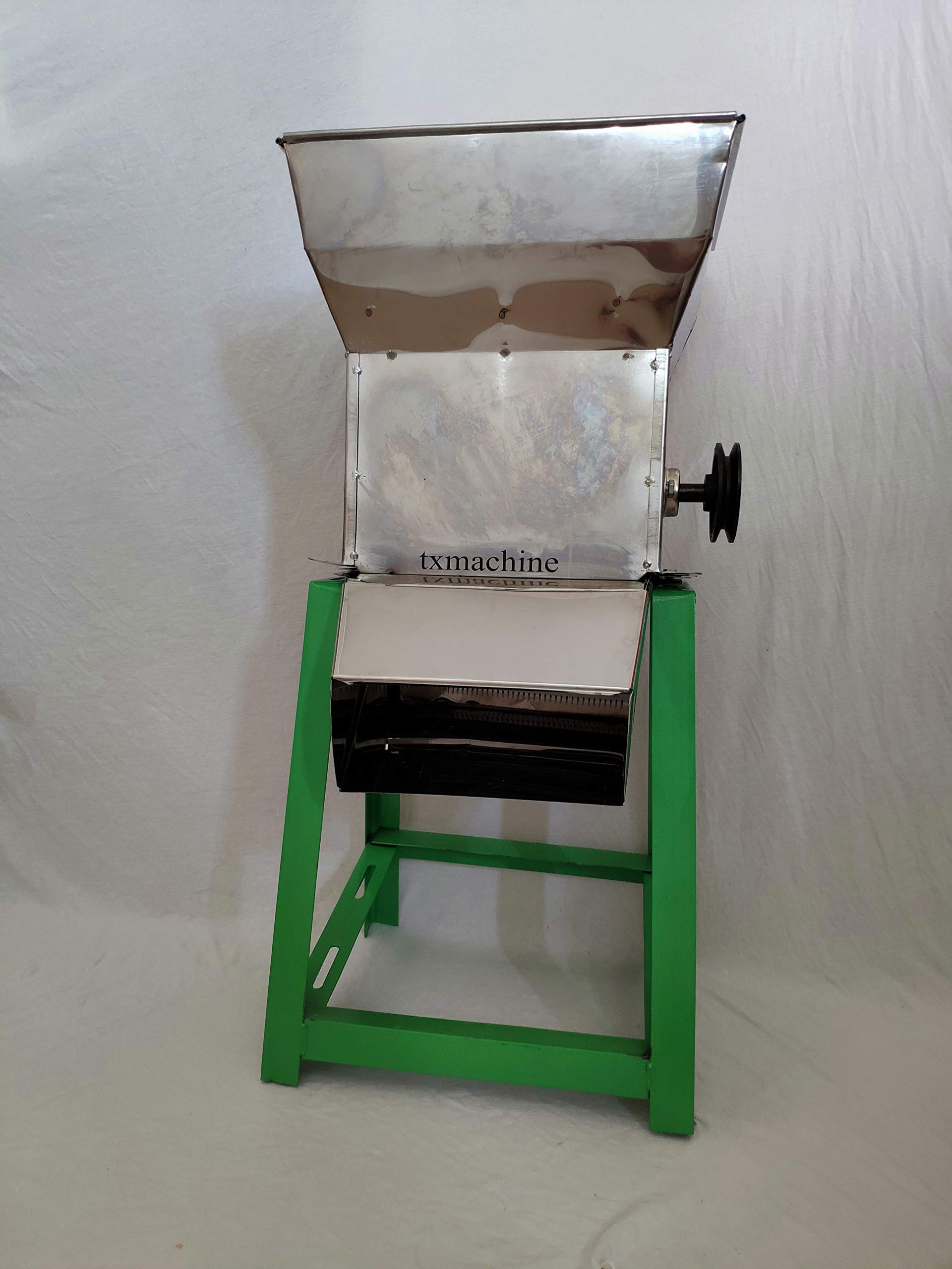 TZ Commercial Cassava grater Potato Grinding Machine 300-400kg/h Cassava Grinder Machine Fresh Lotus Root Grinder(220V/50HZ, cassava grinding machine without motor)