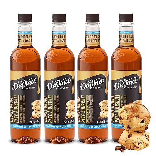 Miniatura 240 de DaVinci Gourmet Sugar-Free Madagascar Vanilla Syrup, 25.4 Fluid Ounce (Pack of 4)