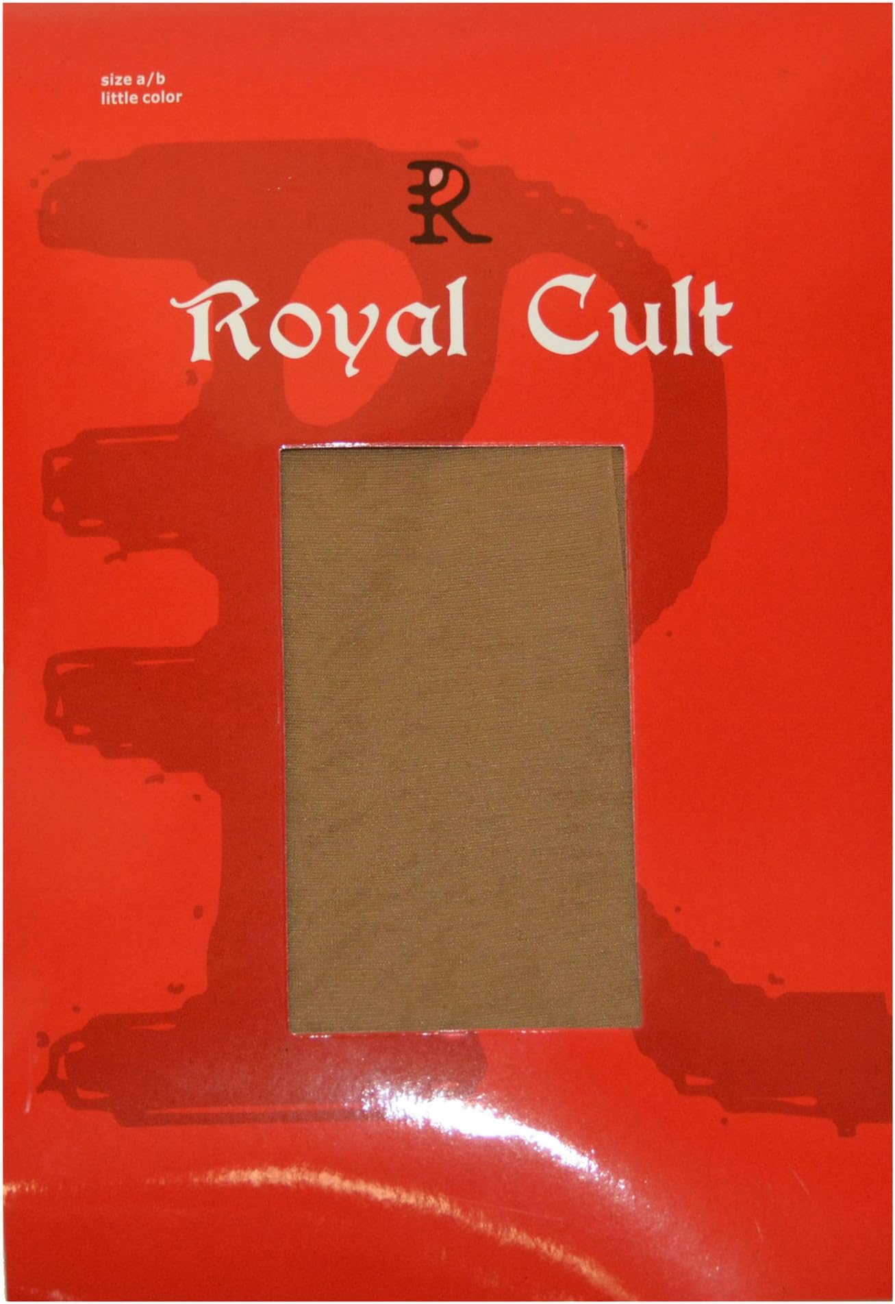 Royal Cult Women Control Top Reinforced Toe Hosiery (E/F, Little Color)