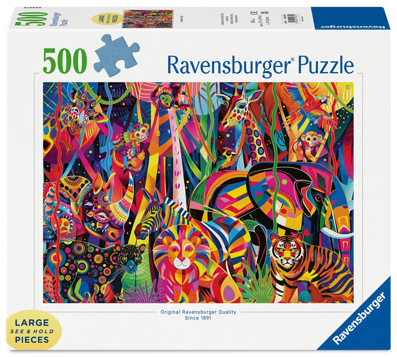 Ravensburger - Frida Kahlo: Blooming Fantasy 500 Piezas | Puzzle 500 Piezas Adultos | Rompecabezas Adultos | Mide 49x36cm | Ideas Regalo Ravensburger - Frida Kahlo: Blooming Fantasy 500 Piezas | Puzzle 500 Piezas Adultos | Rompecabezas Adultos | Mide 49x36cm | Ideas Regalo