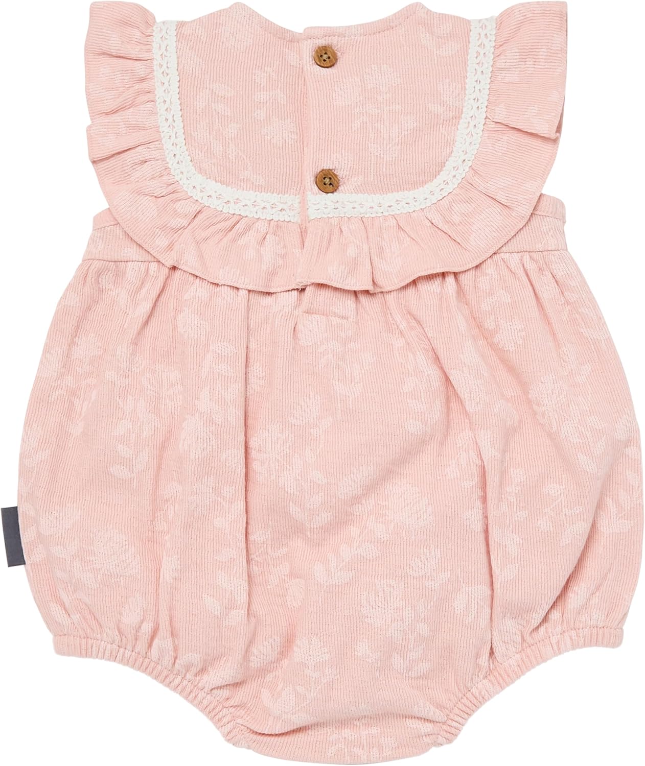 Modern Moments by Gerber baby-girls Ruffle Bodice Bubble Romper - Image 4