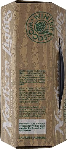 Miniatura 7 de Conos de color de fuego de auroras boreales.