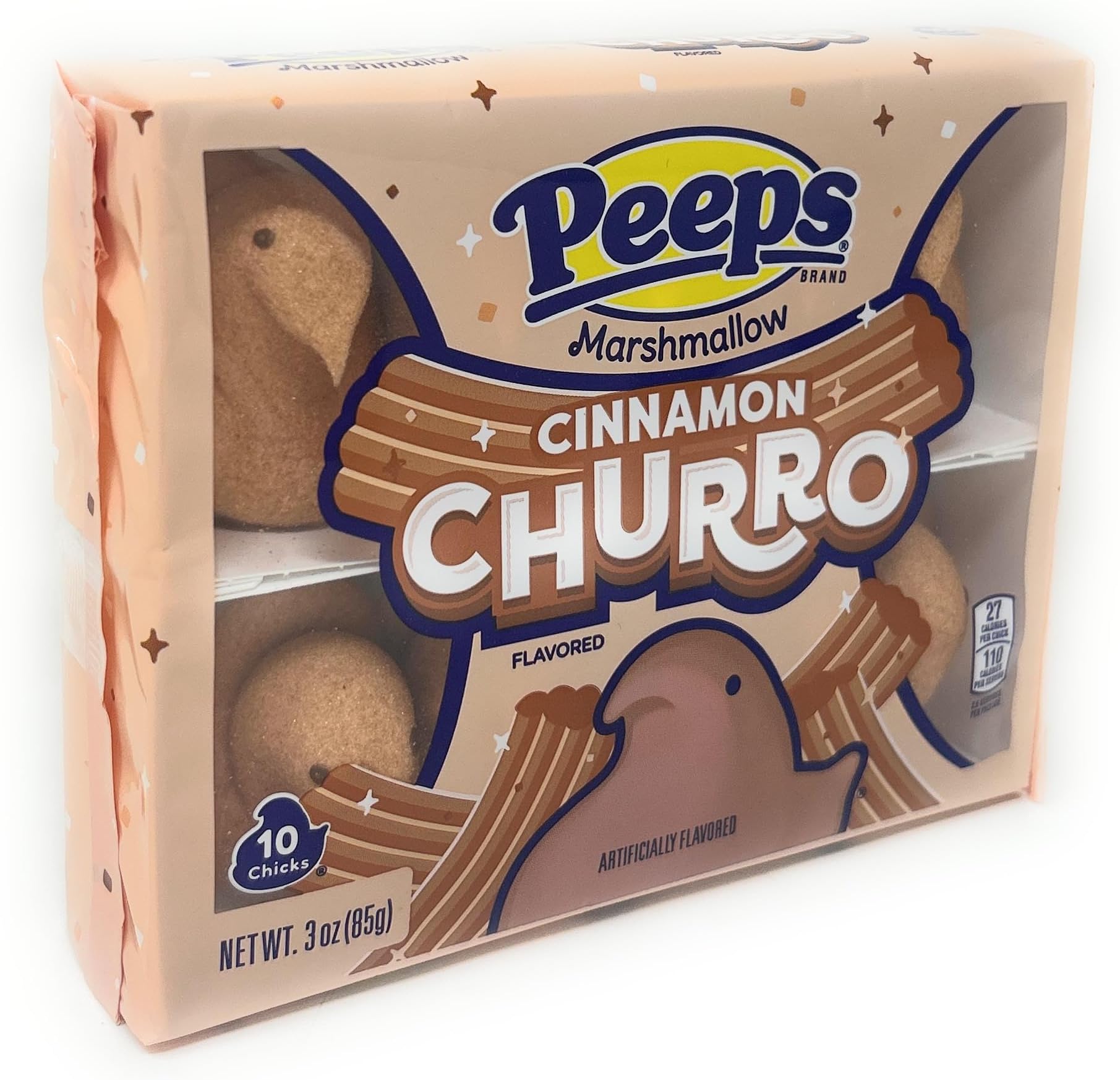 Peeps Cinnamon Churro Marshmallow - 10 count