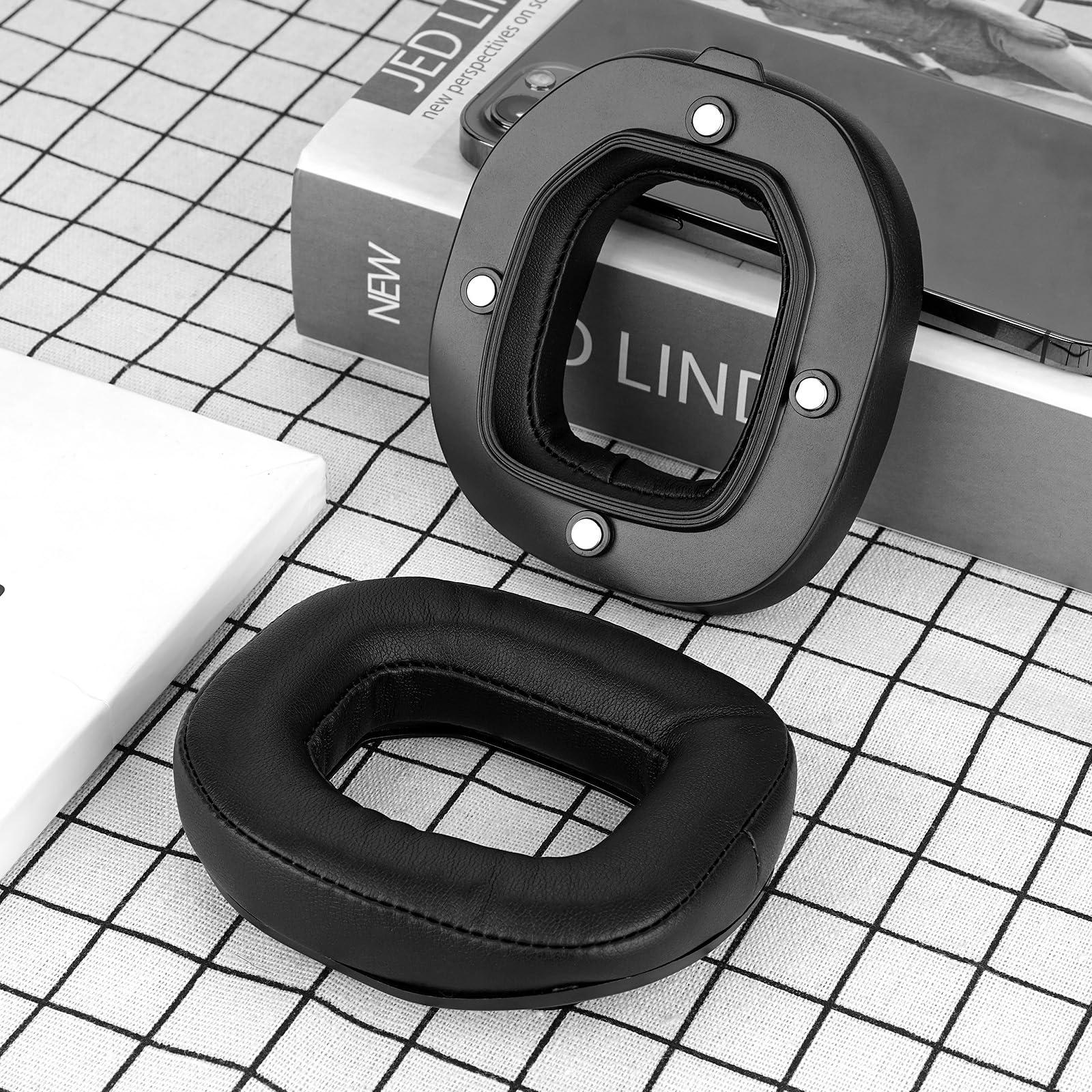 Cuscinetti Auricolari Freeze A40 Per Astro A40 TR - Gel Rinfrescante, Isolamento Acustico, Bianco Anni 90 - Foto 12