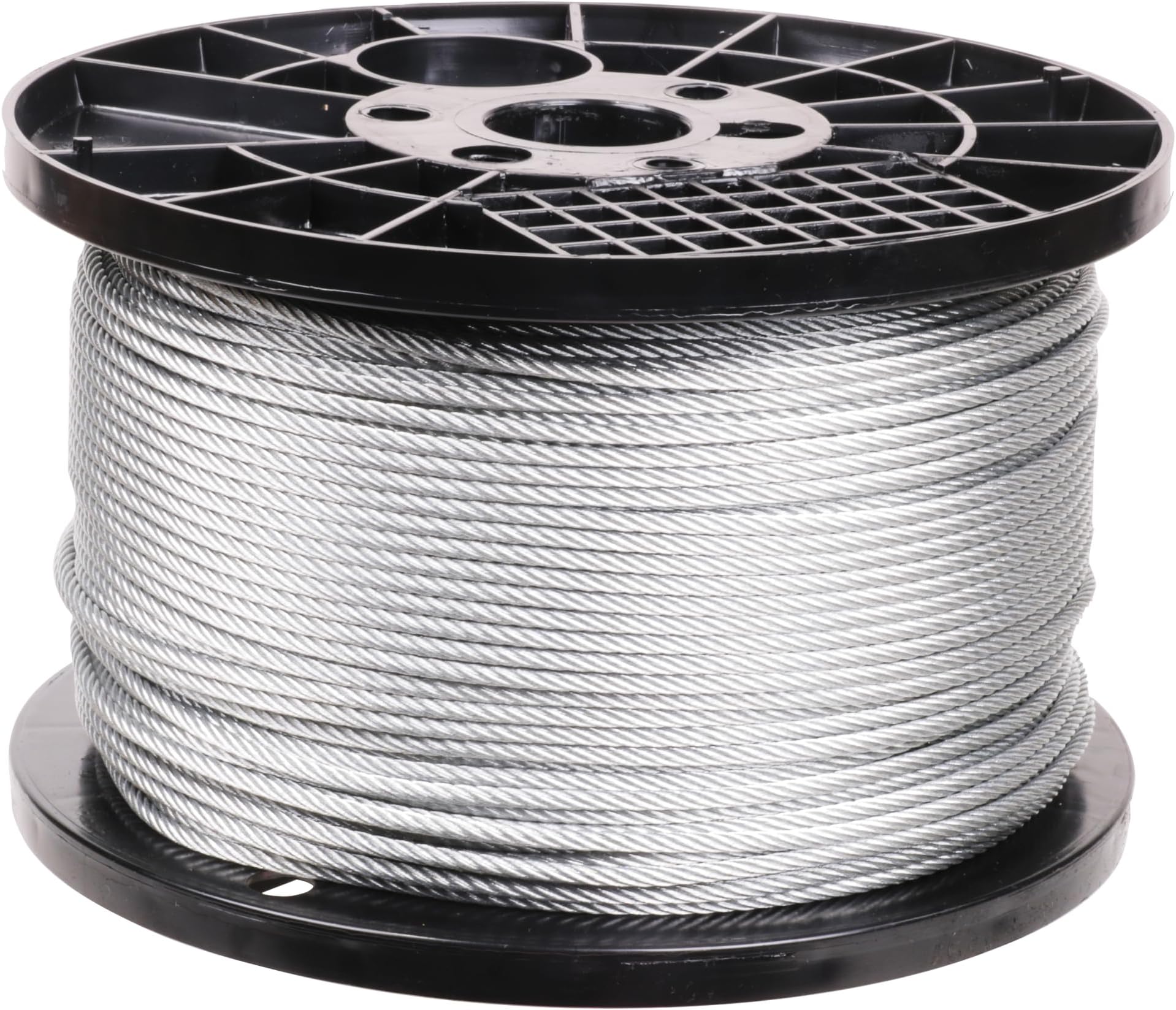 3/16" X 1000', 7x19, Galvanized Cable Reel
