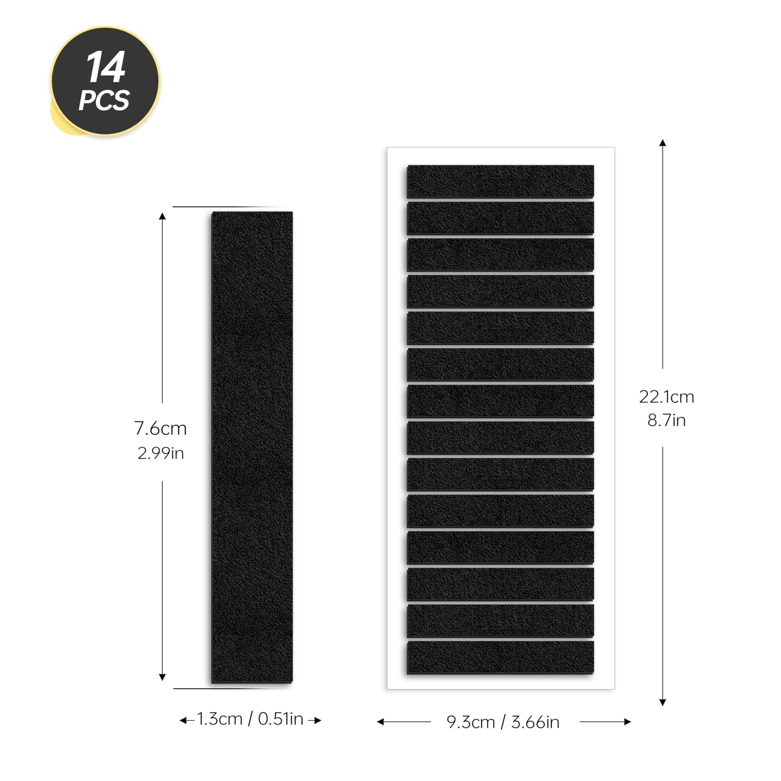 130 Pièces Autocollant De Chaise Feutre Pour Meubles Patins En Feutre