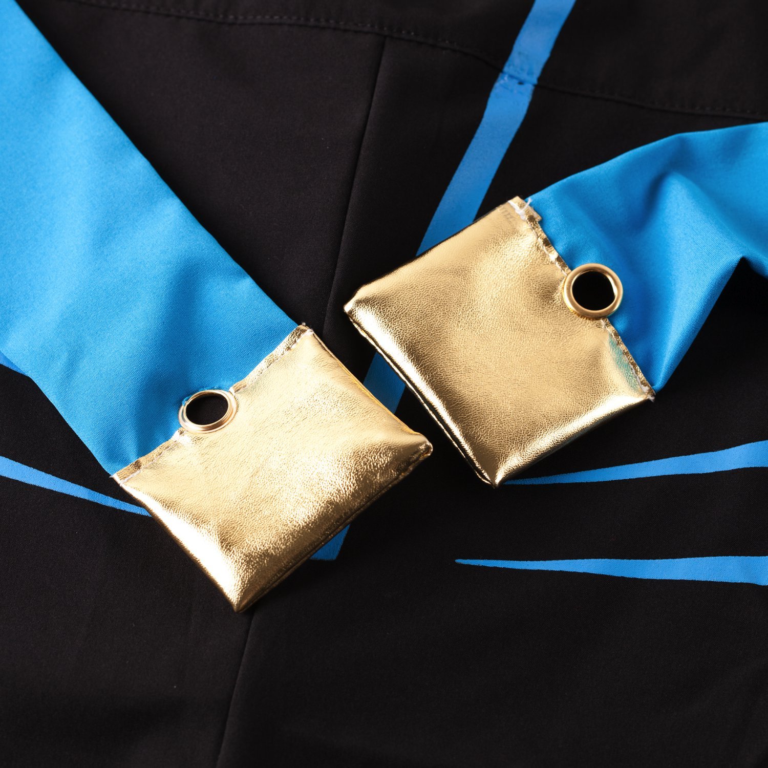 Katara Disfraz de Ninja Dragón para Niño Carnaval, Cosplay, color jay walker, azul, Talla L (8-10 años) (1771)