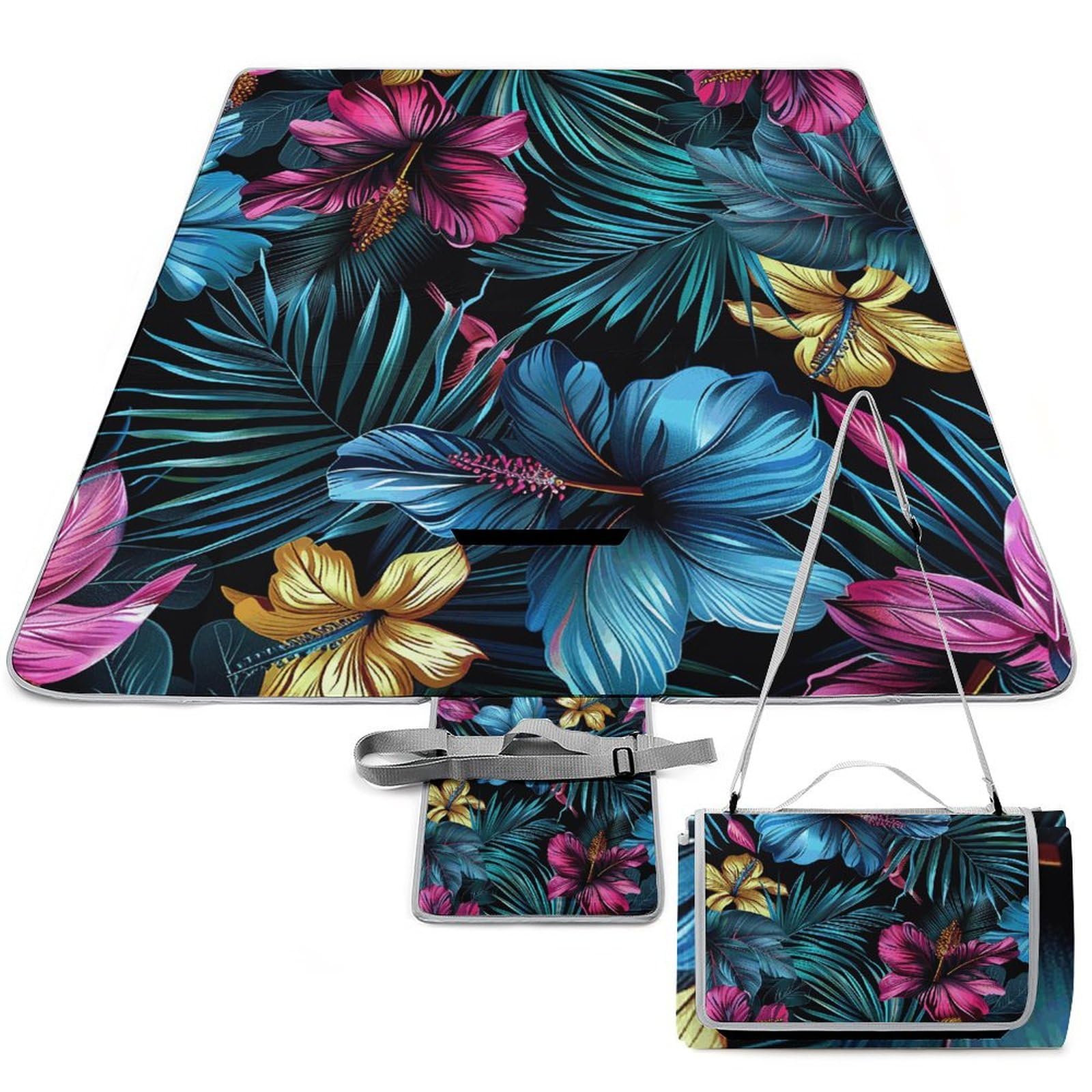 Couverture de pique-nique lavable en machine et tapis pliable robuste