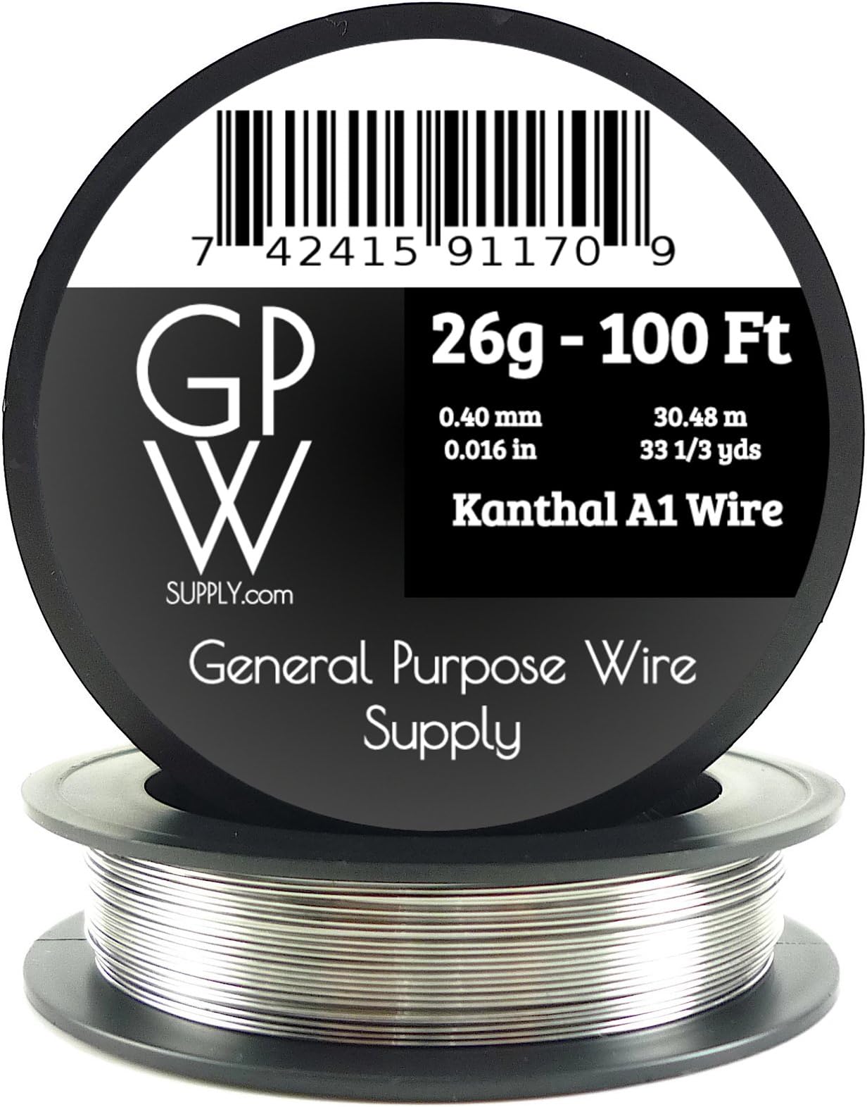 GPW Supply - Kanthal 26g 100 ft Electronic Resistance Wire