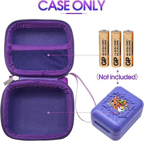 Miniatura 3 de sweet lion Estuche de transporte de viaje con correa para el hombro para Bitzee juguete interactivo digital y funda, soporte de almacenamiento