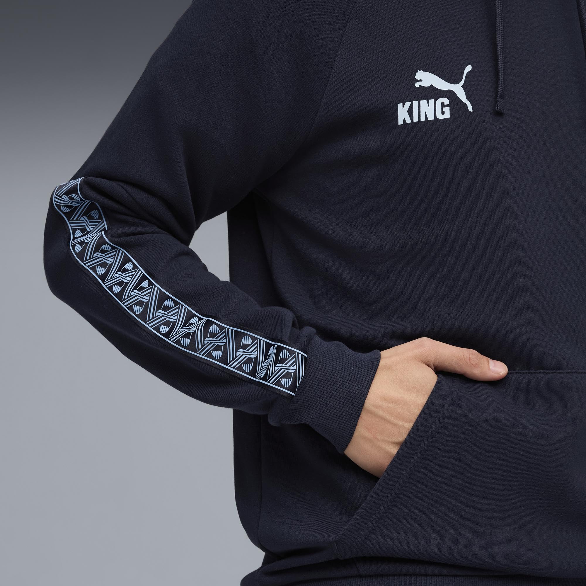 PUMA Sudadera con Capucha Manchester City King Hombre