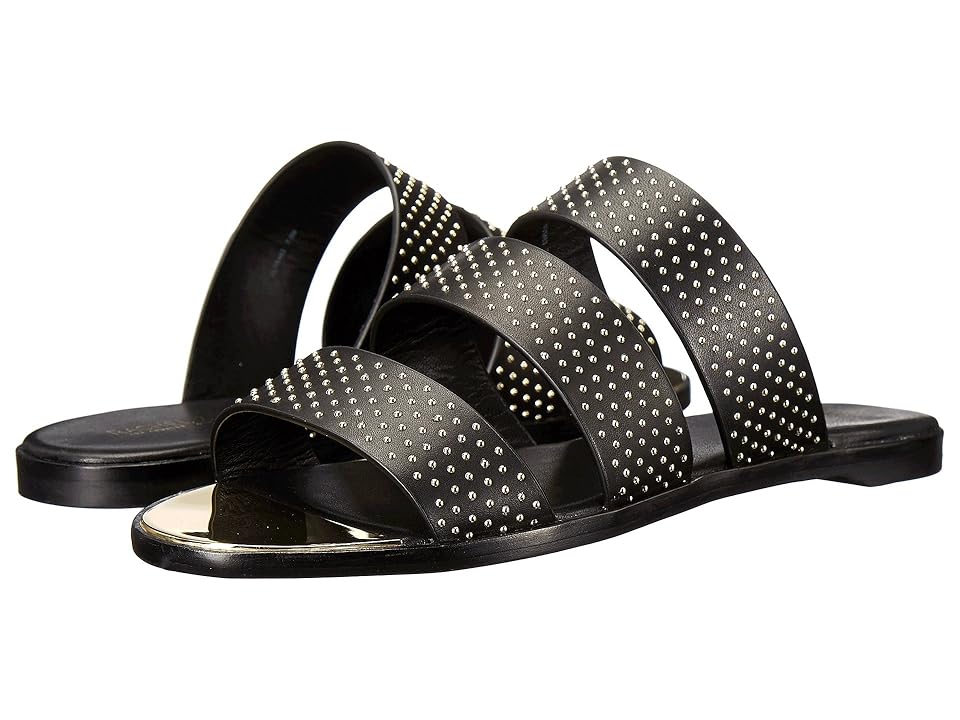 

Rachel Zoe Rivi (Black Vachetta/Studs) Women's Sandals