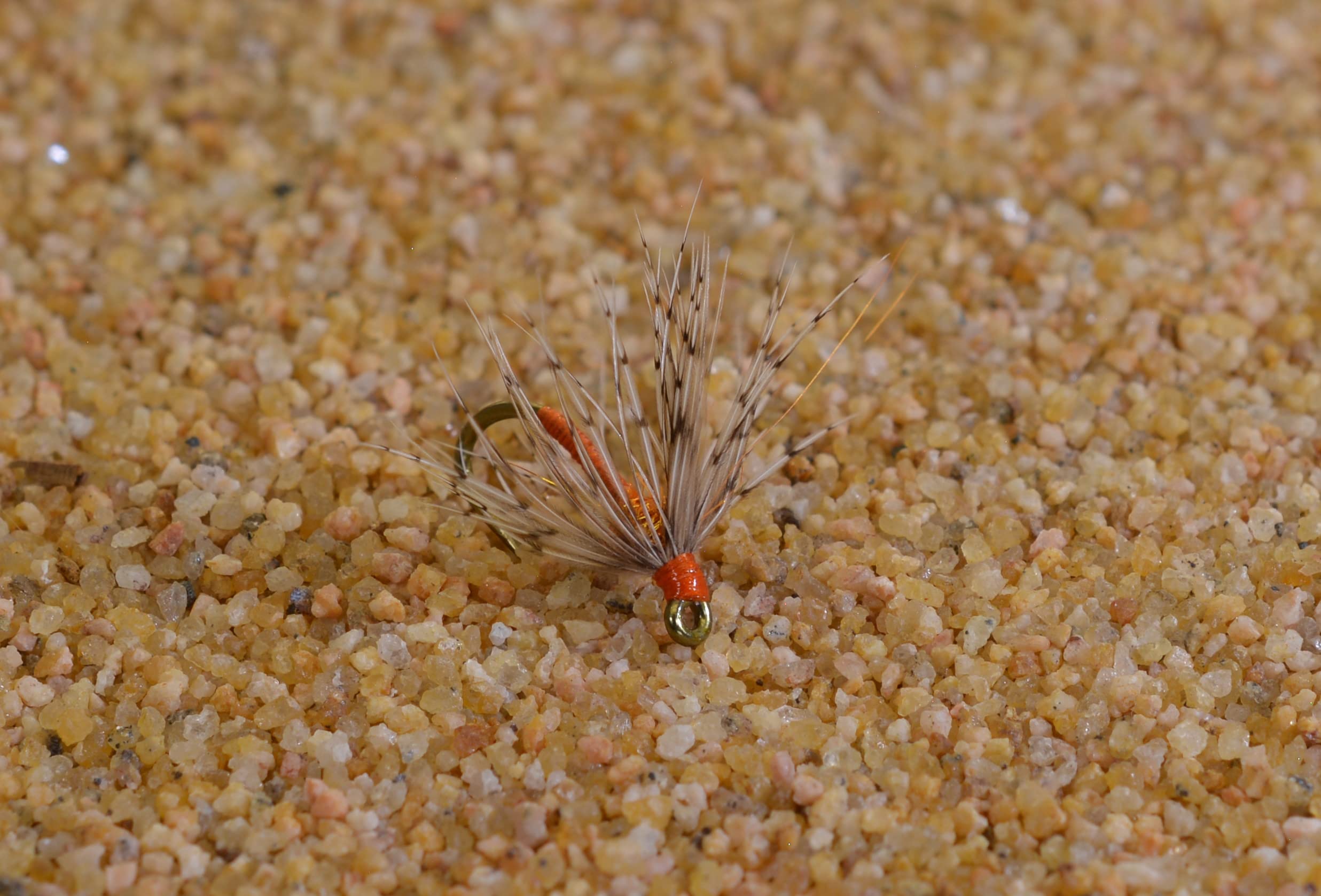 1 Dozen - Orange & Partridge Nymph Flies - Soft Hackle - Fly Fishing on Mustad Hooks