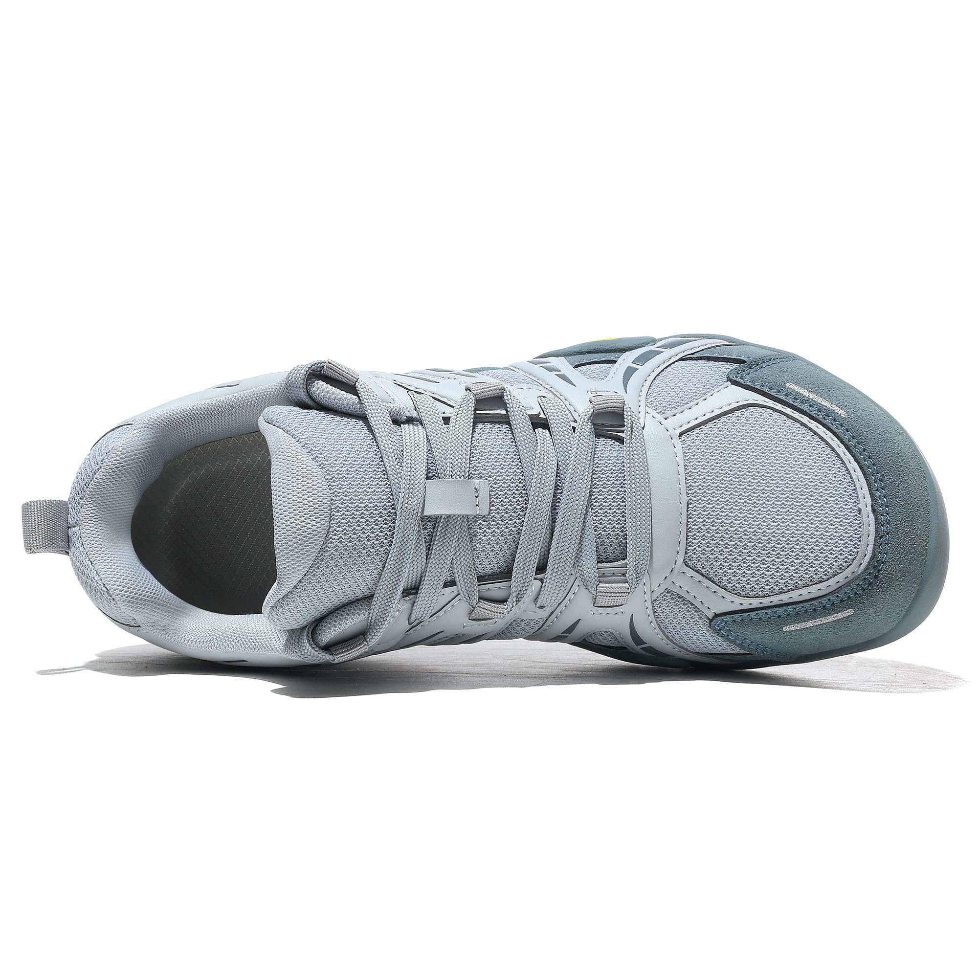 Meik Mangni Scarpe Barefoot Uomo Ampia Antiscivolo Scarpe da Trail Zero Drop Scarpe a Piedi Nudi con Punta Larga Scarpe da Fitness Comode Taglia：39-46EU - 4