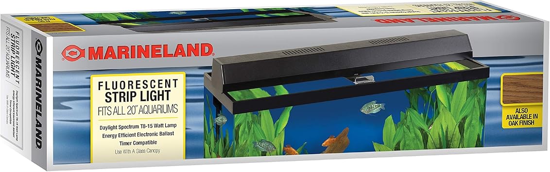 Amazon Com Perfecto Manufacturing Apf26202 Marineland Fluorescent Perfect A Strip Light Reflector For Aquarium 20 Inch Black Aquarium Lighting Replacement Parts Pet Supplies