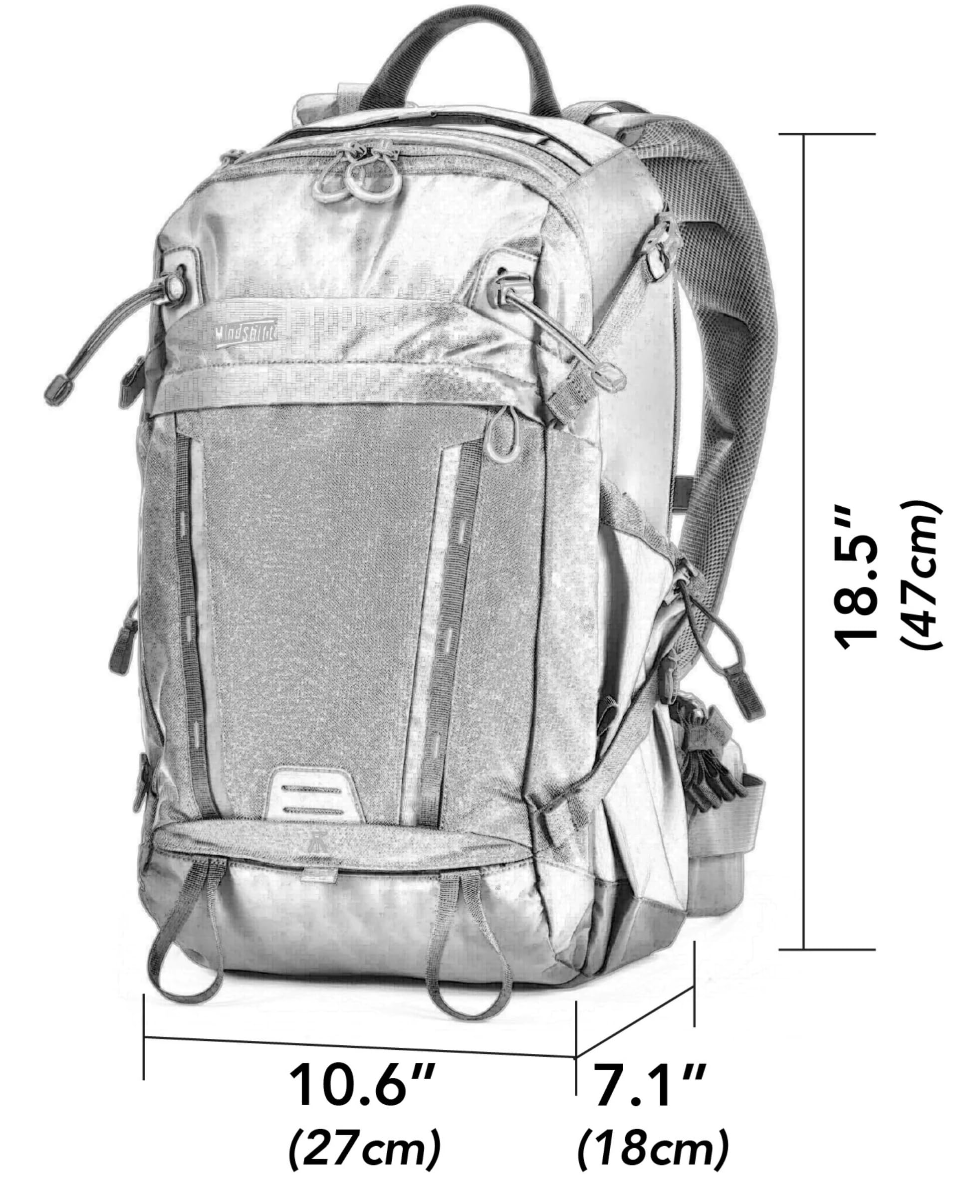 Think Tank Photo - Sac à dos MindShift Backlight 18L pour appareil photo
