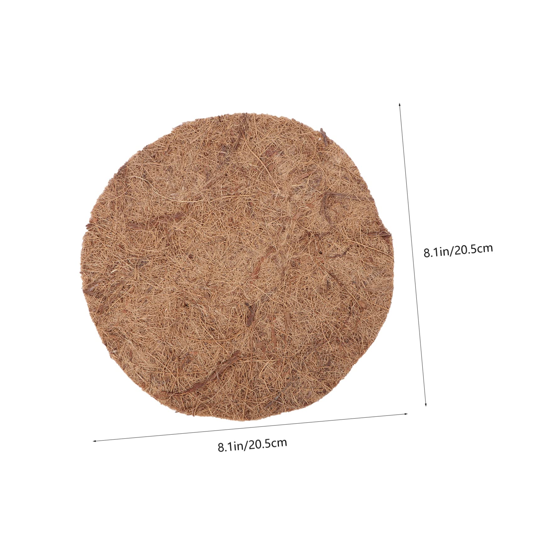 12Pcs Bird Nest Mat for Pigeon Breeding Coconut Coir Cushion for Egg Protection Nesting Accessories for Bird Care Nesting Needs